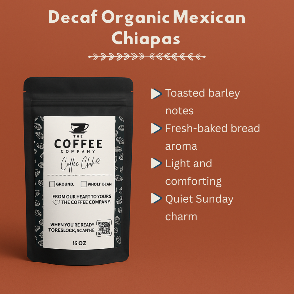 Decaf Organic Mexican Chiapas Coffee