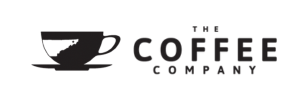 Logo of The Coffee Company with a coffee cup and saucer design.